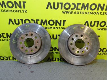 1K0615301T - Predné brzdové kotúče - VW Caddy 2004 - 2016 Golf 2004 - 2014 Golf Plus 2005 - 2014 Jetta 2006 - 2015 Scirocco 2009 - 2015 Touran 2003 - 2015 Audi A3 1997 - 2013 Škoda Octavia II 2004 - 2013 Superb 2002 - 2015 Yeti 2010 - 2014 Seat Altea 2004 - 2014