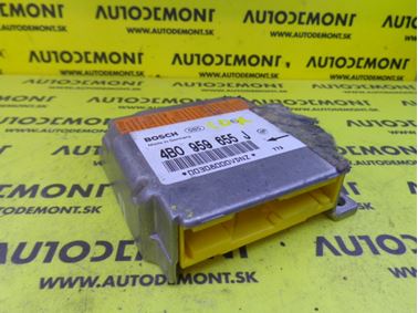 4B0959655J 0285001307 - Riadiaca jednotka airbagov - Audi A6 1998 - 1999 A6 Quattro 1998 - 1999