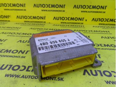 4B0959655J 0285001307 - Riadiaca jednotka airbagov - Audi A6 1998 - 1999 A6 Quattro 1998 - 1999