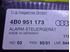 4B0951173 - Riadiaca jednotka alarmu - Audi A3 1999 - 2003 A4 1998 - 2001 A4 Quattro 1998 - 2001 A6 1998 - 2005 A6 Quattro 1998 - 2005 A6 Allroad 2002 - 2005 RS4 2000 - 2002