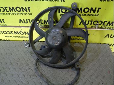 Ventilátor chladičov 1J0959455L 1J0121206D - Audi A3 8L 2002 5 - dverová 1.9 Tdi 96 kW ASZ DRW