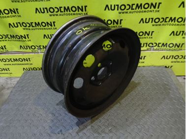 Plechový disk 14" 6Jx14H2 ET38 1J0601027P - Škoda Octavia 1 1U 2002 Combi 1.9 SDI 50 kW AQM DUS