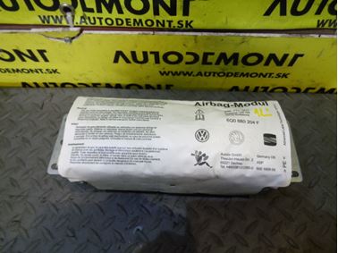 Airbag spolujazdca 6Q0880204F - Škoda Fabia 1 6Y 2006 Combi 1.4 Tdi 55 kW AMF GGV