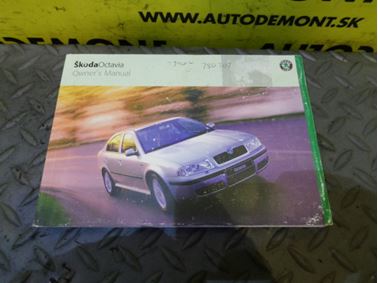 1U0 1U - Návod na obsluhu auta / Owner´s Guide - Škoda Octavia I