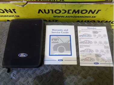 Príručky / Manuals  - Ford Mondeo MK3 2001 Turnier Ghia 2.0 TDDi 85 kW 