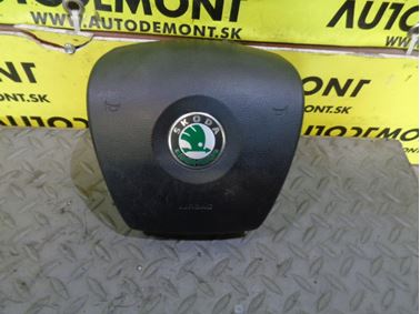 Airbag volantu 6Y0880201F - Škoda Fabia 1 6Y 2005 Hatchback 1.2 HTP 40 kW BMD GSH